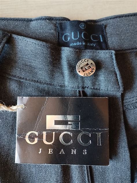 vintage gucci jeans|gucci made in italy jeans.